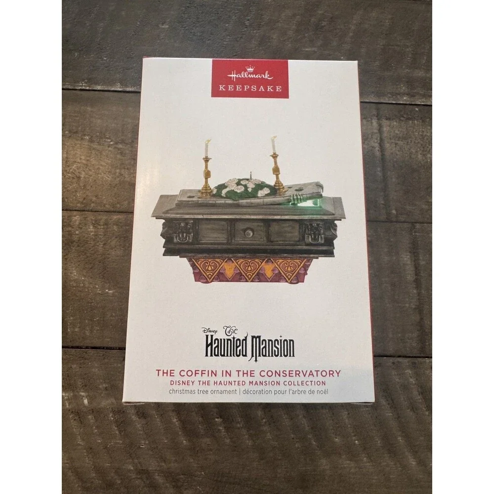 Hallmark Keepsake Disney The Haunted Mansion The Coffin Ornament Holiday